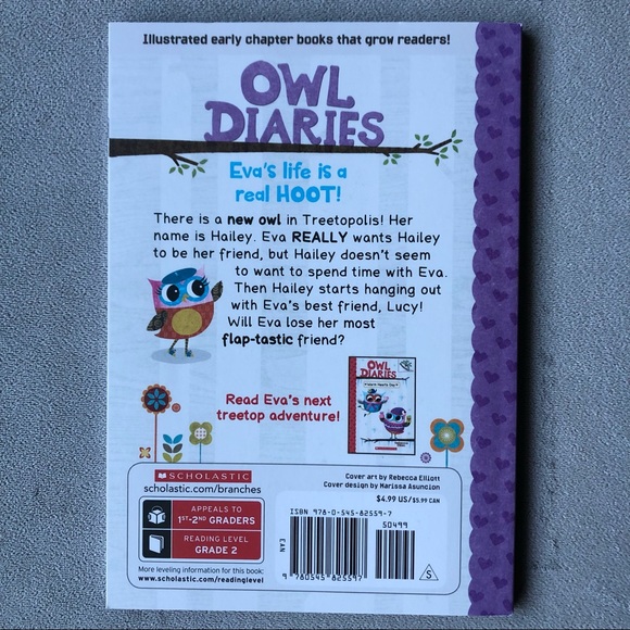 Set of 4 ~ Owl Diaries ~ Books #1-4 - Picture 9 of 12